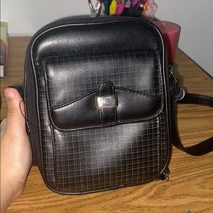 Black crossbody bag